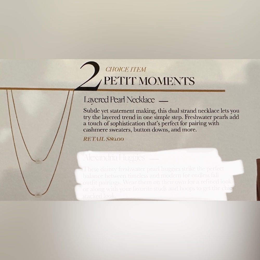 Layered Pearl Necklace